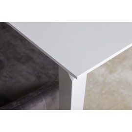 Стол обеденный LIVERPOOL, белый глянец