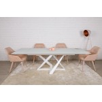 Стол обеденный FLEETWOOD NEW, белый