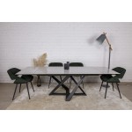 Стол обеденный FLEETWOOD NEW, белый глянец