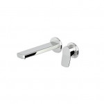 ZBR674 Brim Зовнішня частина вбудовного змішувача для раковини  на 2 отв. з виливом 225 мм, хром