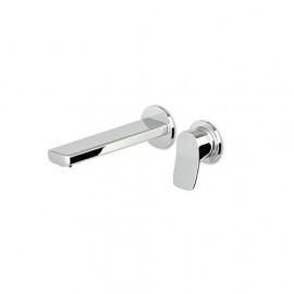 ZBR674 Brim Зовнішня частина вбудовного змішувача для раковини  на 2 отв. з виливом 225 мм, хром